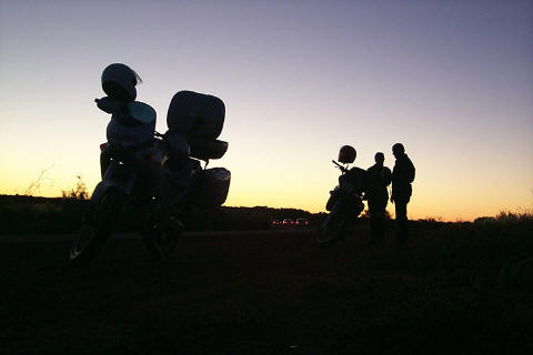 Sunset over the lowlands